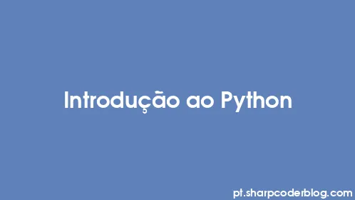 Introdução ao Python - Thumbnail