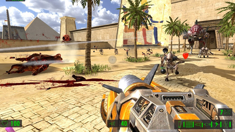 Serious Sam HD: Captura de tela do primeiro encontro