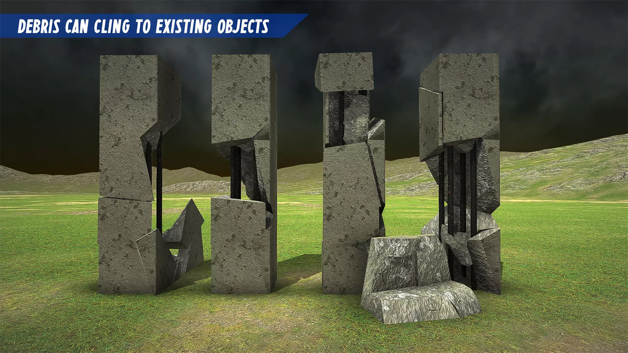 DestroyIt - Sistema de Destruição - Pacote Unity Asset Store.