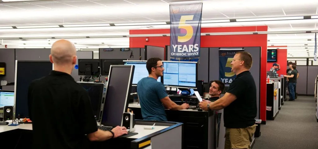 Heróis no trabalho.