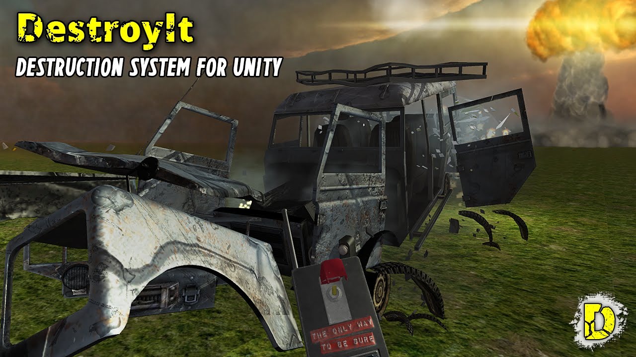 DestroyIt - Sistema de Destruição - Pacote Unity Asset Store.