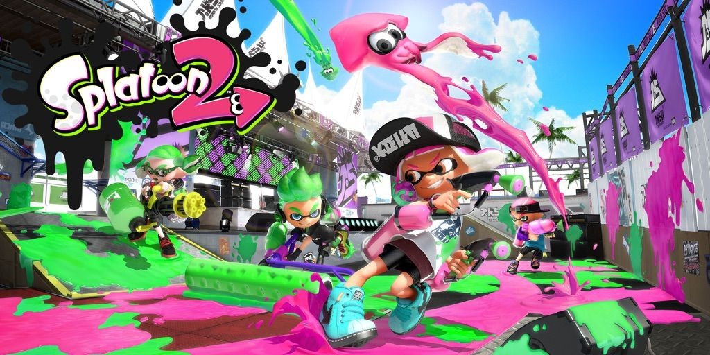 Banner do jogo Splatoon 2
